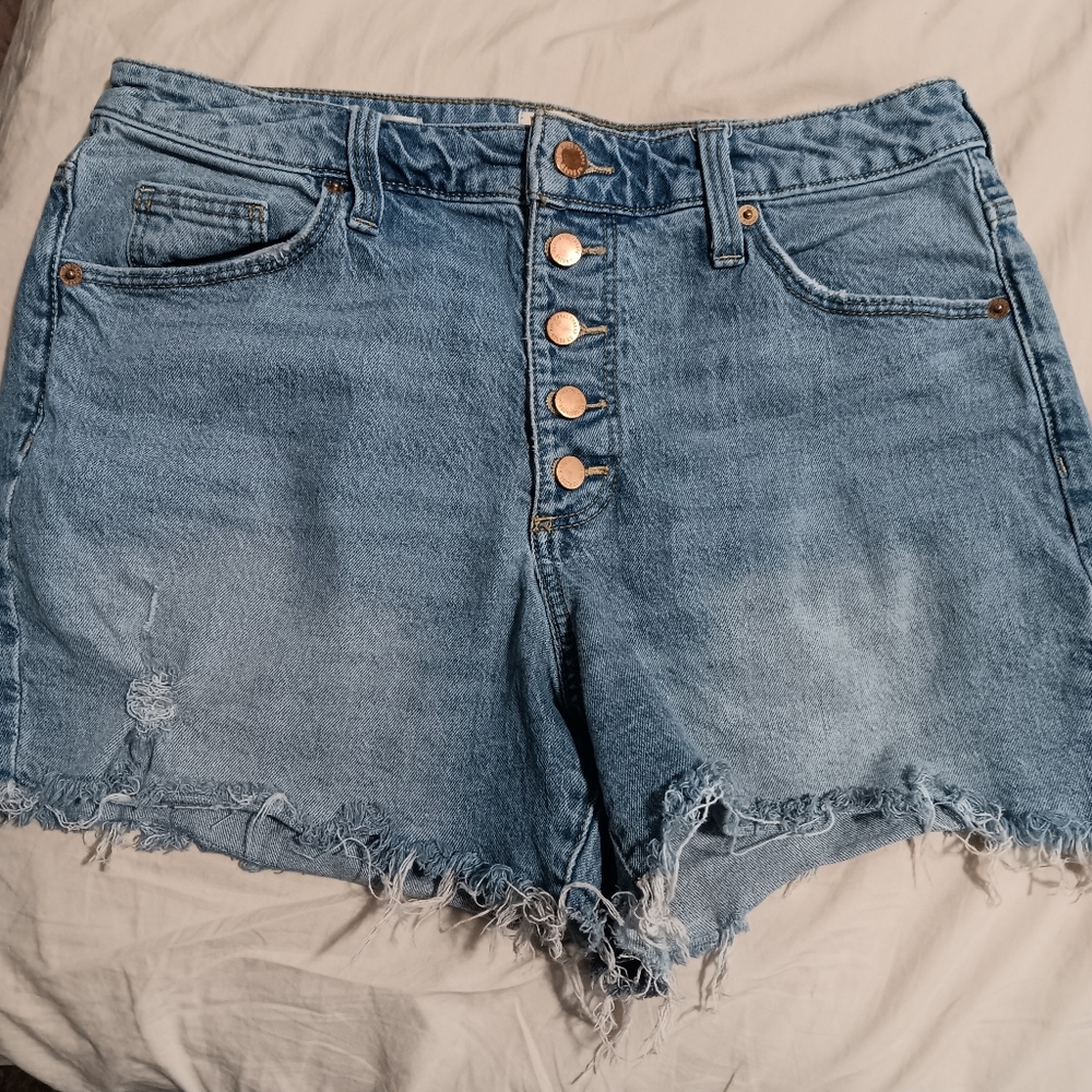 Univeraal Thread Denim High-Waisted Women Shorts Size 8/29R